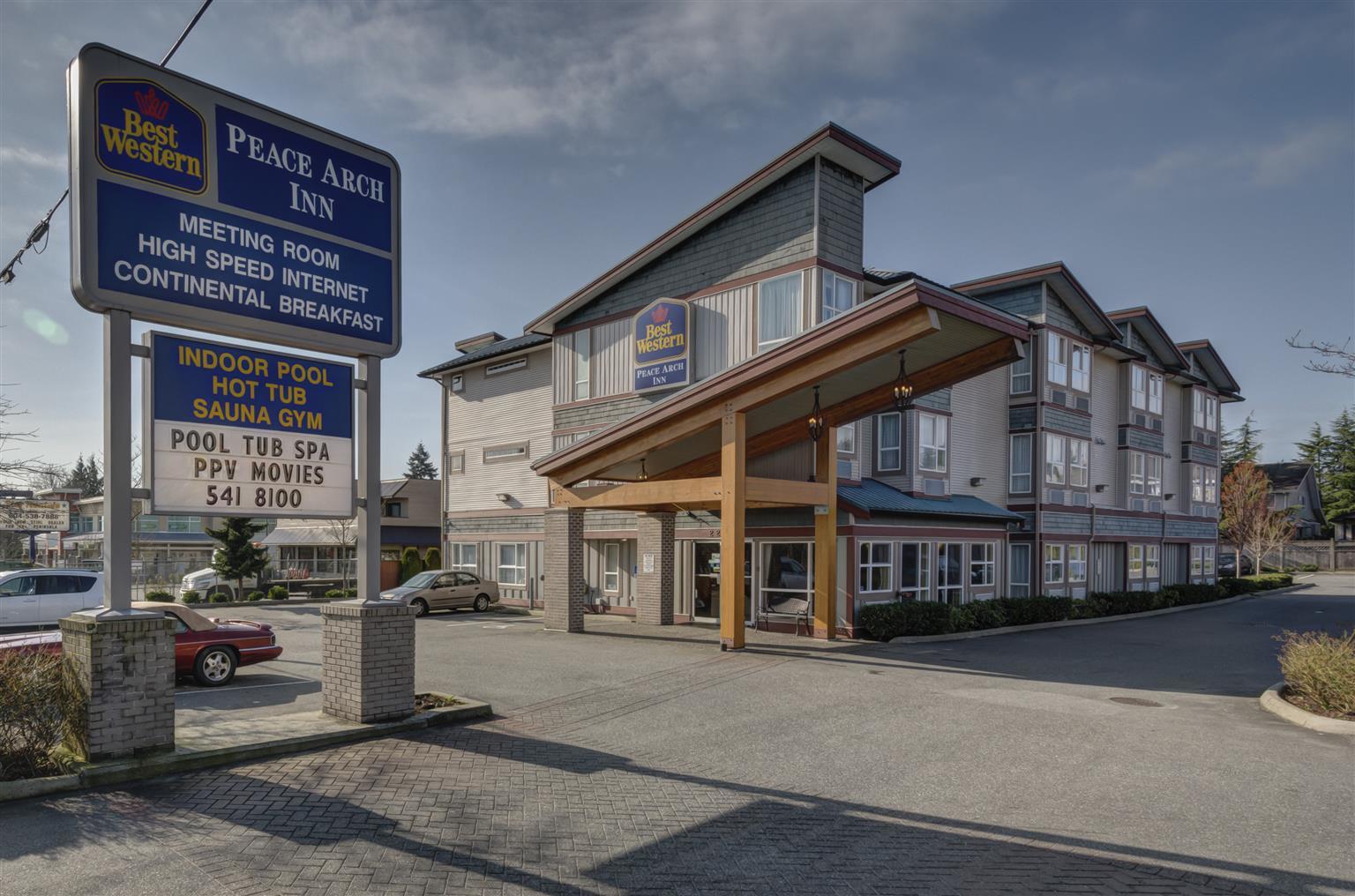 Best Western Peace Arch Inn Surrey Exterior foto