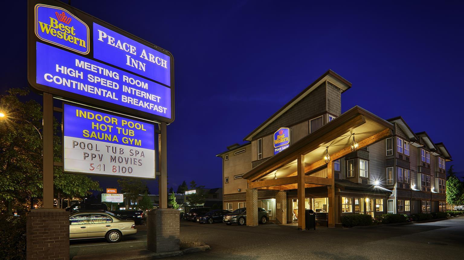 Best Western Peace Arch Inn Surrey Exterior foto