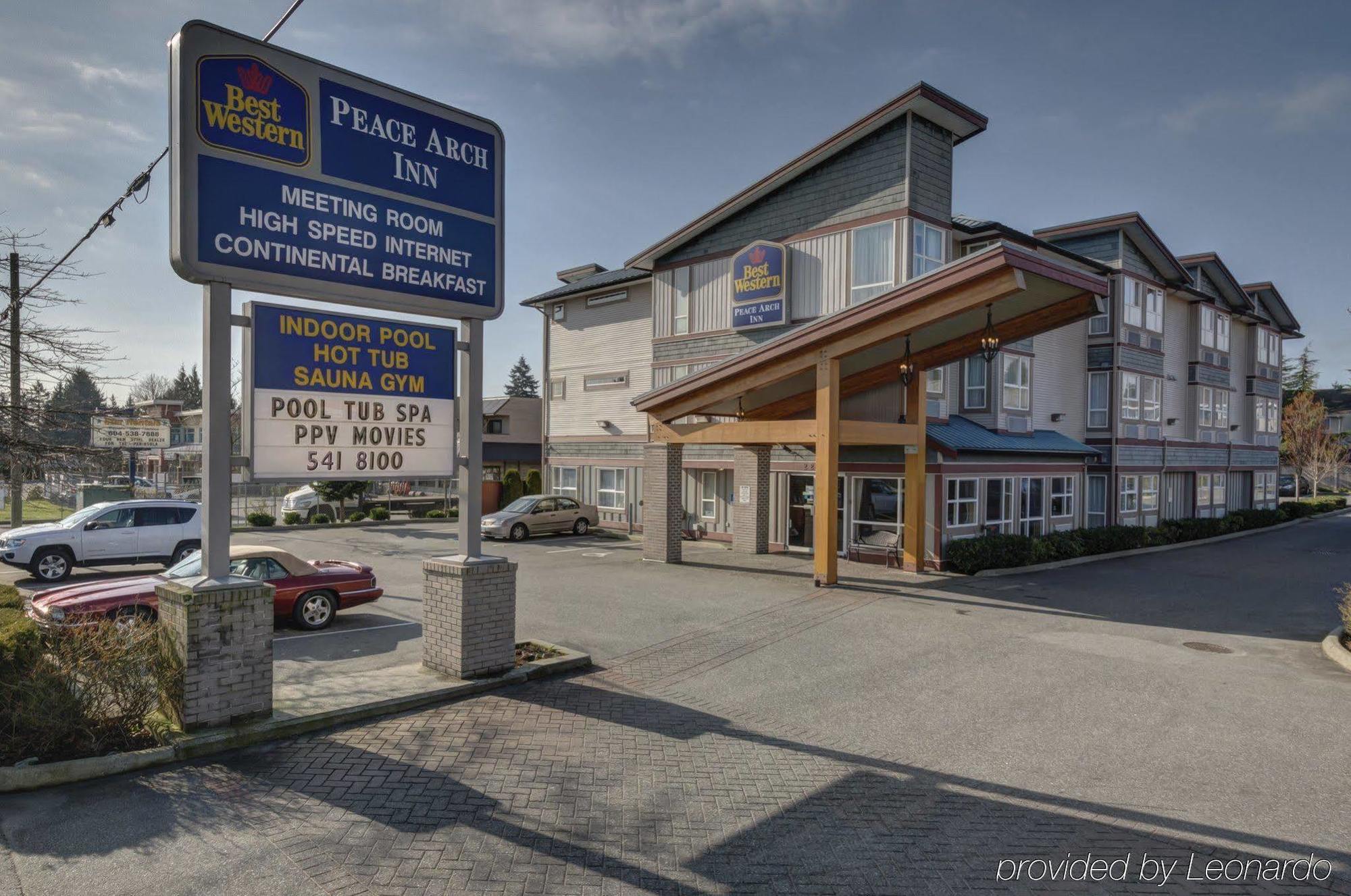 Best Western Peace Arch Inn Surrey Exterior foto
